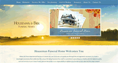Desktop Screenshot of housemanfuneralhome.com